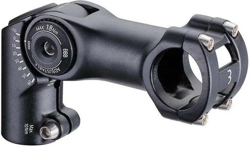 BBB HighFix OS V2 Adjustable Handlebar Stem 31.8 100mm Black-3